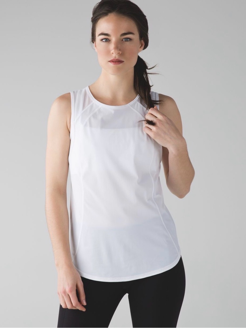 lululemon athletica White Performance Tank Top - Women